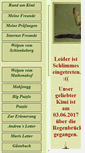 Mobile Screenshot of kimis-dackelseite.de